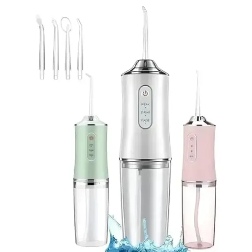 واترجت دندان شارژی اورجینال H-901 | پاکسازی حرفه‌ای لثه و جرم + مناسب ارتودنسی و ایمپلنت | مکمل مسواک و نخ دندان