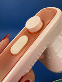 مینی اتو بخار مسافرتی اورجینال مدل Dry Iron | دوکاره (تخت و ایستاده) + کفی آلیاژ تیتانیوم + گرمشدن ۱۰ تا ۳۰ ثانیه + مخزن آب ۵۰-۸۰ml | مناسب سفر و خانه