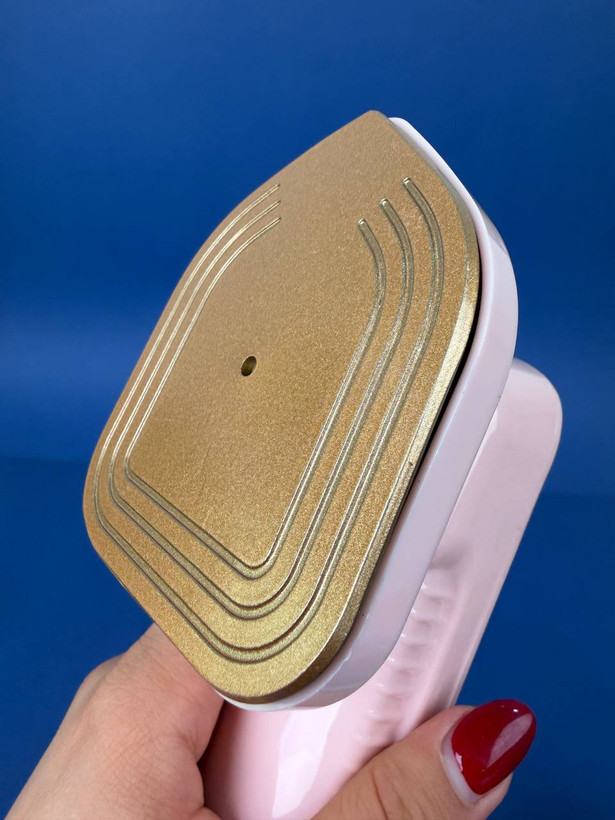 مینی اتو بخار مسافرتی اورجینال مدل Dry Iron | دوکاره (تخت و ایستاده) + کفی آلیاژ تیتانیوم + گرمشدن ۱۰ تا ۳۰ ثانیه + مخزن آب ۵۰-۸۰ml | مناسب سفر و خانه