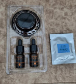 خوشبوکننده خورشیدی ماشین اورجینال JIN GE مدل JG-009 | ۱۸ پره چرخان + ۵۴ منفذ پخش عطر + بدون برق و باتری + عمر مفید ۲ سال | مناسب داشبورد