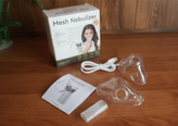 مش نبولایزر پلاس اورجینال مدل AINENGKANG | فناوری Mesh + ذرات ۵ میکرون + بیصدا + USB Type-C و باتری + پاکسازی خودکار + ماسک کودک | بهبود آسم، برونشیت و آلرژی تنفسی