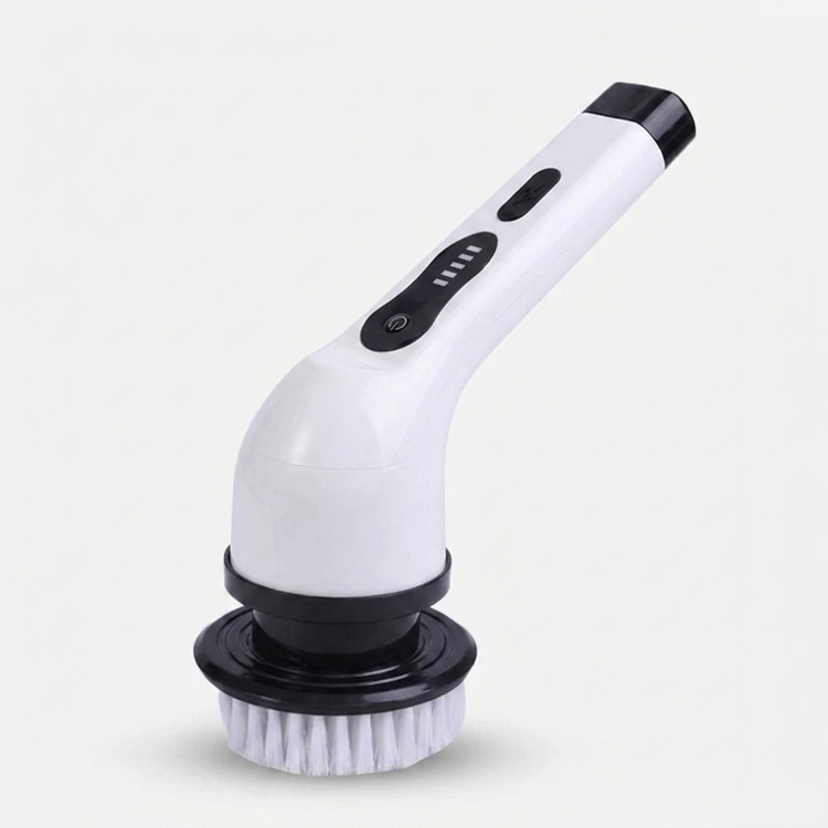 براش شستشو برقی شارژی ۲۵ وات JY-6010 اورجینال | ۹ سری کاربردی + دسته تلسکوپی + شارژ Type-C