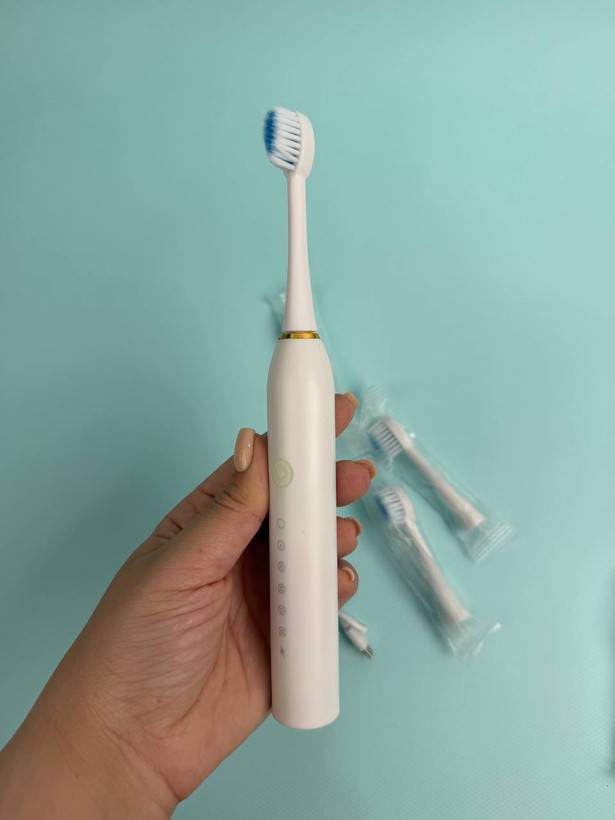 مسواک برقی شارژی X-3 اورجینال | 6 حالته + ضدآب IPX7 + 4 سری یدک + تایمر هوشمند