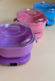 دستگاه ذوب وکس سیلیکونی تاشو Wax Warmer اورجینال | 400 میلیلیتر 100 وات